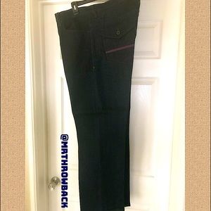 VINTAGE SEAN JOHN NWOT Dark Rinse Denim w/Purple Stitching Jeans Size 38x34
